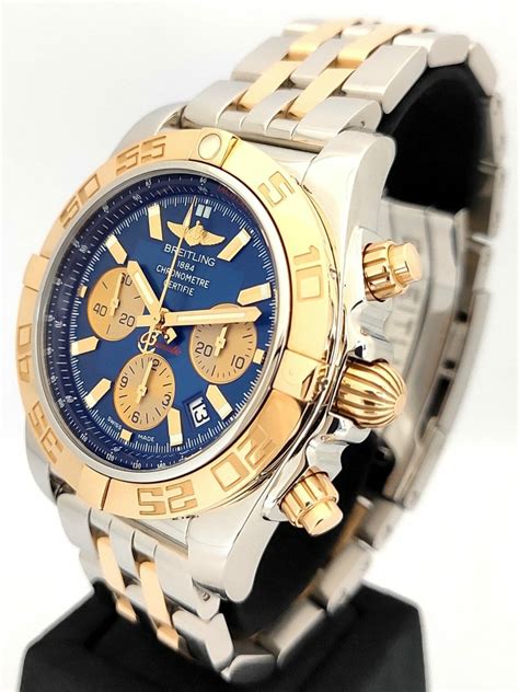 ladies two tone breitling|Breitling two tone chronomat.